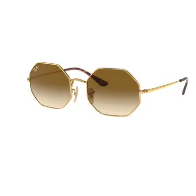 Ray-Ban Unisex Sunglass RB1972 Octagon 1972 - Frame color: Arista Gold, Lens color: Light Brown