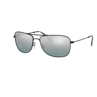 Ray-Ban Unisex Sunglass RB3543 Chromance - Frame color: Black, Lens color: Grey