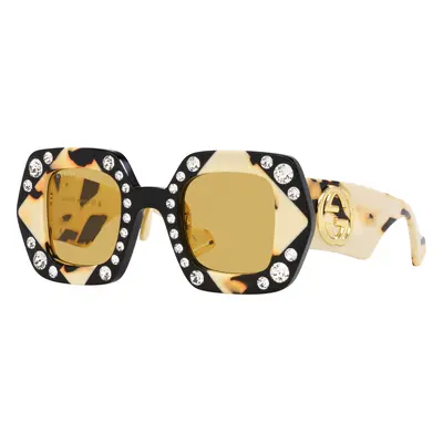 Gucci Woman Sunglass GG1330S - Frame color: Black, Lens color: Yellow