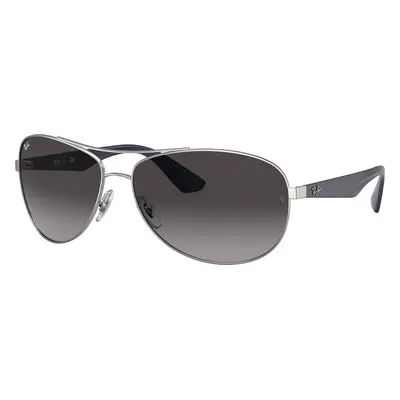 Ray-Ban Man Sunglass RB3526 - Frame color: Silver, Lens color: Dark Grey