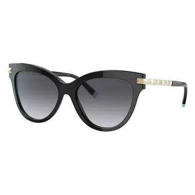 Tiffany & Co. Woman Sunglass TF4182 - Frame color: Black, Lens color: Grey Gradient