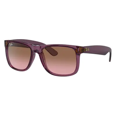 Ray-Ban Man Sunglass RB4165 Justin Classic - Frame color: Transparent Violet, Lens color: Pink 