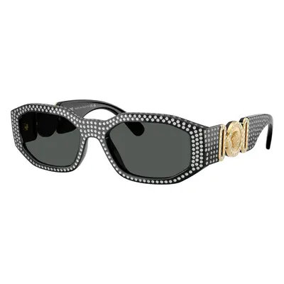 Versace Man Sunglass VE4361 Biggie - Frame color: Black, Lens color: Dark Grey