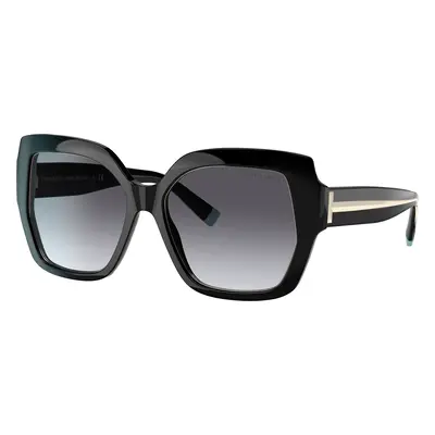 Tiffany & Co. Woman Sunglass TF4183 - Frame color: Black, Lens color: Grey Gradient