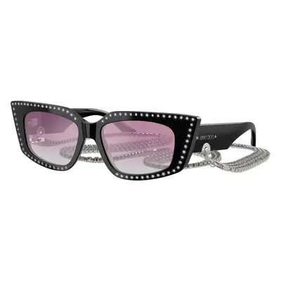 Jimmy Choo Woman Sunglass JC5033B - Frame color: Black, Lens color: Clear Gradient Fuchsia Mirr