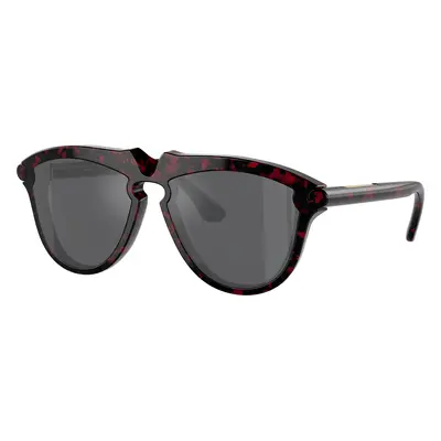 Burberry Man Sunglass BE4417U - Frame color: Red Havana, Lens color: Grey Mirror Silver