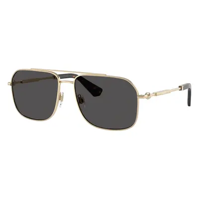 Burberry Man Sunglass BE3159 - Frame color: Light Gold, Lens color: Dark Grey