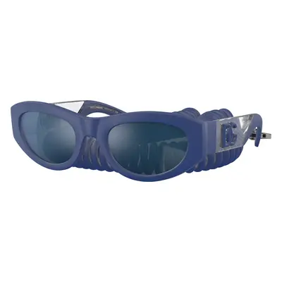 Dolce&Gabbana Man Sunglass DG6174 - Frame color: Blue Rubber, Lens color: Blue Mirror Blue