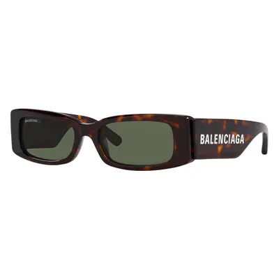 Balenciaga Woman Sunglass BB0260S - Frame color: Tortoise, Lens color: Green