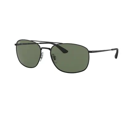 Ray-Ban Man Sunglass RB3654 - Frame color: Black, Lens color: Dark Green