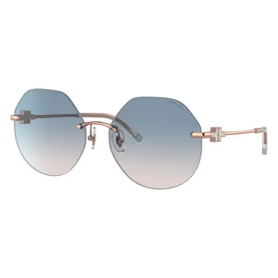 Tiffany & Co. Woman Sunglass TF3077 - Frame color: Rubedo, Lens color: Blue