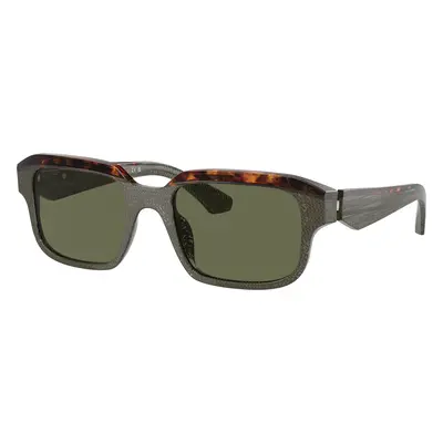 Alain Mikli Unisex Sunglass A05507 - Frame color: Pointillee Green/Brown Havana, Lens color: Po