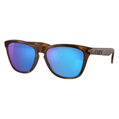 Oakley Man Sunglass OO9013 Frogskins™ - Frame color: Brown Tortoise, Lens color: Prizm Sapphire