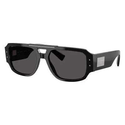 Dolce&Gabbana Man Sunglass DG4482 - Frame color: Black, Lens color: Dark Grey