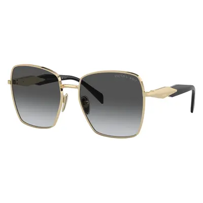 Prada Woman Sunglass PR 64ZS - Frame color: Pale Gold, Lens color: Polar Grey Gradient