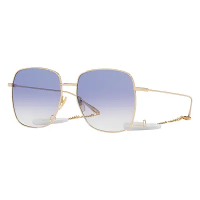 Gucci Woman Sunglass GG1031S - Frame color: Yellow, Lens color: Purple