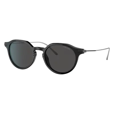 Prada Man Sunglass PR 12YS - Frame color: Black, Lens color: Dark Grey