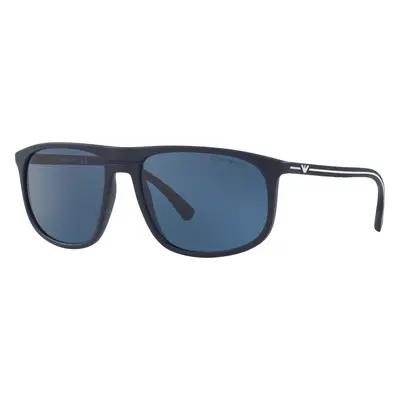 Emporio Armani Man Sunglass EA4118 - Frame color: Blue, Lens color: Blue