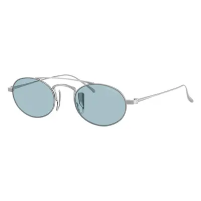 Giorgio Armani Man Sunglass AR6161T - Frame color: Silver, Lens color: Light Blue