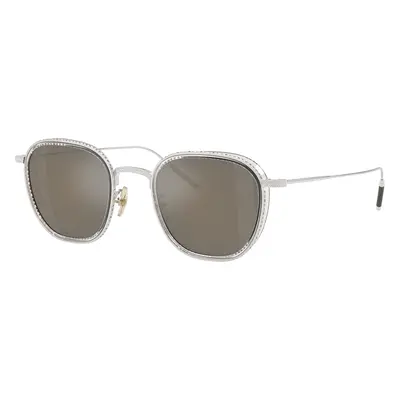 Oliver Peoples Unisex Sunglass OV1321ST TK-9 Sun Gold Plated - Frame color: 18k White Gold Plat