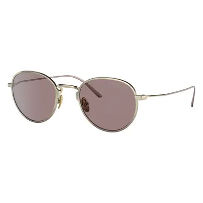 Prada Man Sunglass PR 53WS - Frame color: Gold, Lens color: Light Purple Brown