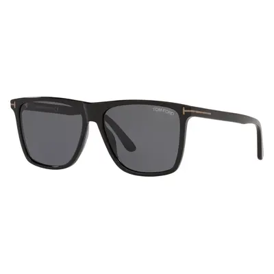 Tom Ford Man Sunglass FT0832-N - Frame color: Shiny Black, Lens color: Grey