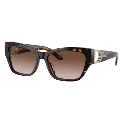 Ralph Lauren Woman Sunglass RL8206U The Audrey - Frame color: Shiny Dark Havana, Lens color: Br