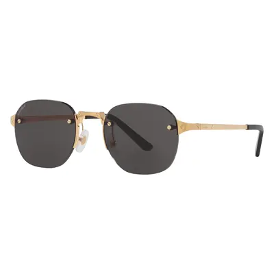 Cartier Man Sunglass CT0459S - Frame color: Gold, Lens color: Grey