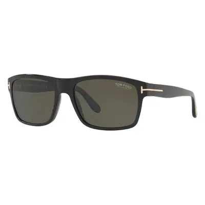 Tom Ford Man Sunglass FT0678 - Frame color: Black Shiny, Lens color: Grey Polarized