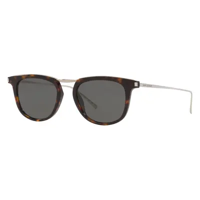 Saint Laurent Unisex Sunglass SL 753 - Frame color: Tortoise, Lens color: Grey