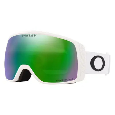 Oakley Unisex Sunglass OO7106 Flight Tracker S Snow Goggles - Frame color: Matte White, Lens co