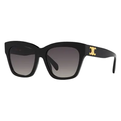 Celine Woman Sunglass Triomphe - Frame color: Black, Lens color: Brown