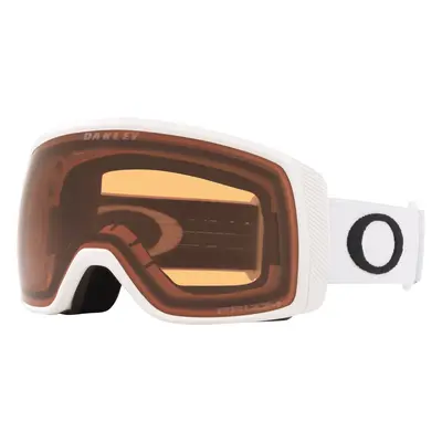 Oakley Unisex Sunglass OO7106 Flight Tracker S Snow Goggles - Frame color: Matte White, Lens co