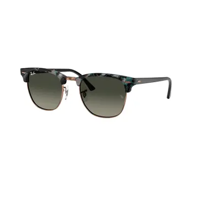 Ray-Ban Unisex Sunglass RB3016 Clubmaster Fleck - Frame color: Grey Green, Lens color: Grey Gra