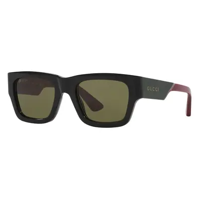 Gucci Man Sunglass GG1668S - Frame color: Black, Lens color: Green