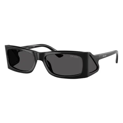 Prada Man Sunglass PR B03S - Frame color: Black, Lens color: Dark Grey