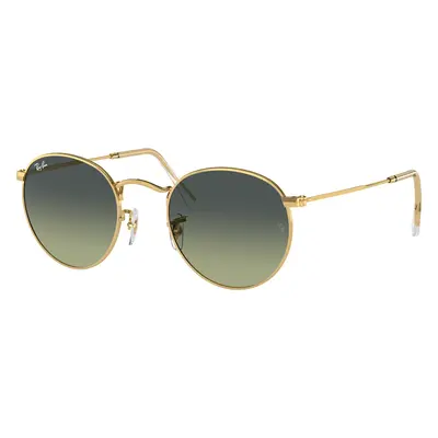 Ray-Ban Man Sunglass RB3447 Round Metal - Frame color: Arista Gold, Lens color: Green Vintage