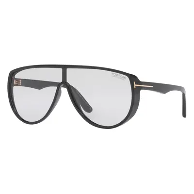 Tom Ford Man Sunglass Achilles - Frame color: Black Shiny, Lens color: Grey