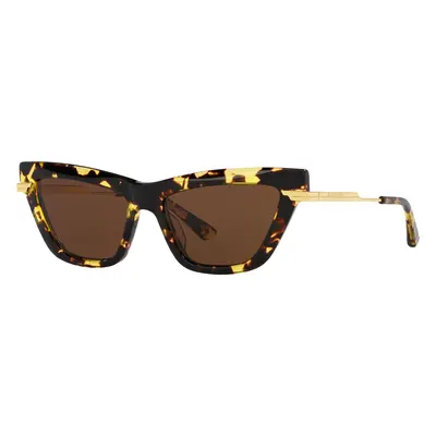 Bottega Veneta Woman Sunglass BV1241S - Frame color: Tortoise, Lens color: Brown