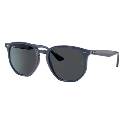 Ray-Ban Unisex Sunglass RB4306 - Frame color: Blue, Lens color: Dark Grey