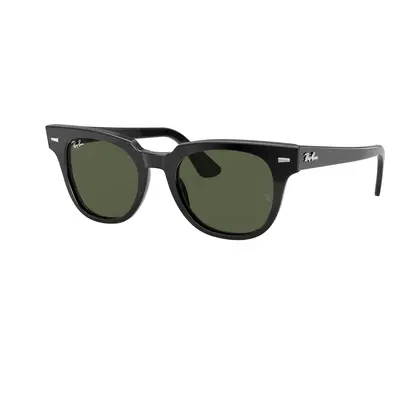 Ray-Ban Unisex Sunglass RB2168 Meteor Classic - Frame color: Black, Lens color: G-15 Green