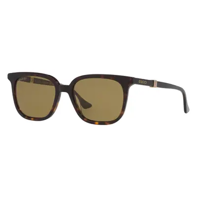 Gucci Man Sunglass GG1493S - Frame color: Tortoise, Lens color: Green