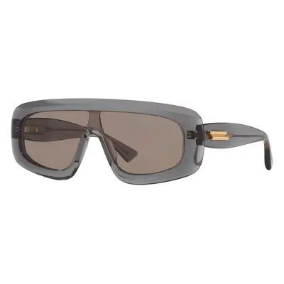 Bottega Veneta Unisex Sunglass BV1281S - Frame color: Grey, Lens color: Brown