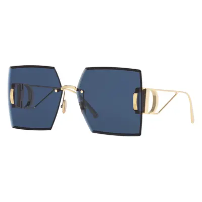 DIOR Woman Sunglass 30Montaigne S7U - Frame color: Gold Shiny, Lens color: Blue