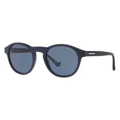 Emporio Armani Man Sunglass EA4138 - Frame color: Matte Blue, Lens color: Blue