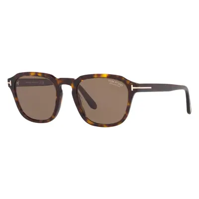 Tom Ford Man Sunglass FT0931 - Frame color: Tortoise Black, Lens color: Brown Polarized