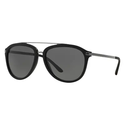 Versace Man Sunglass VE4299 - Frame color: Black Rubber, Lens color: Dark Grey