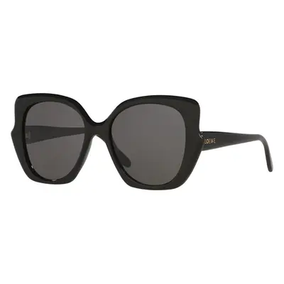 Loewe Woman Sunglass Think LW40133I - Frame color: Black, Lens color: Grey