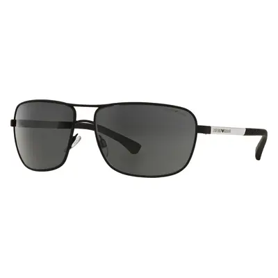 Emporio Armani Man Sunglass EA2033 - Frame color: Rubber Black, Lens color: Grey