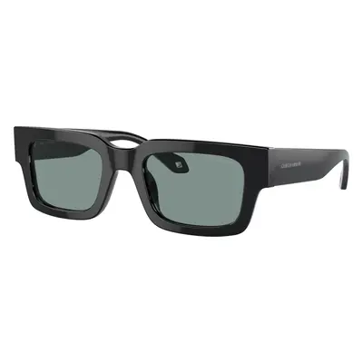 Giorgio Armani Man Sunglass AR8184U - Frame color: Black, Lens color: Grey Vintage Blue